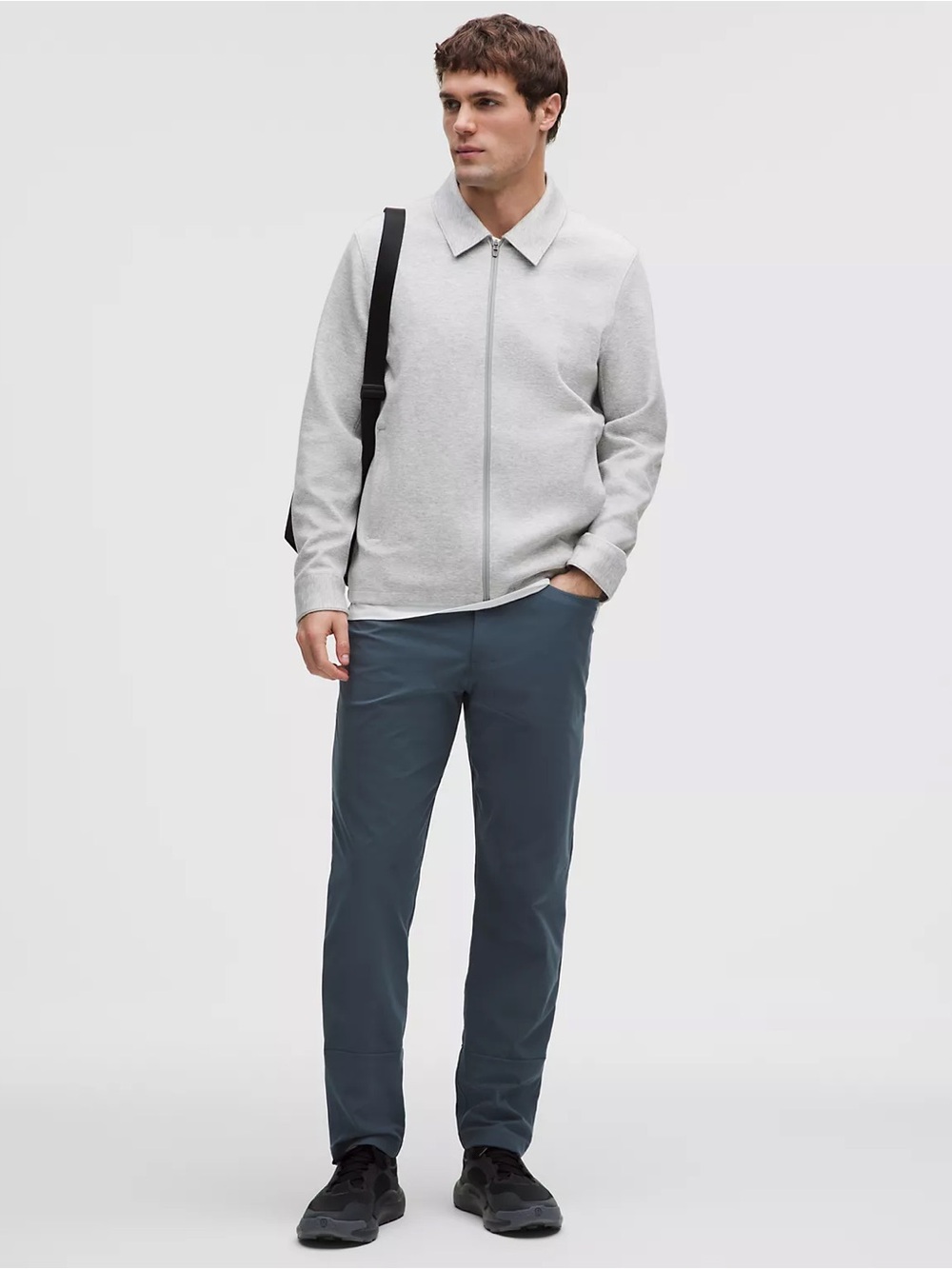 Lululemon ABC Slim-Fit 5 Pocket Pant in Iron Blue